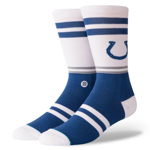 STANCE NFL Indianapolis Colts Socks Mens Sz Medium